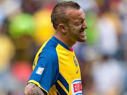 Matías Vuoso lamenta la poca puntería ante el marco regiomontano. MEXSPORT  /