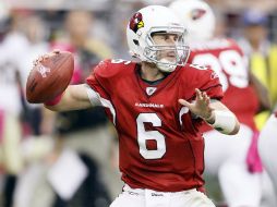 Hall tuvo un debut triunfal como mariscal de campo titular de los Cardenales de Arizona y lo hizo ante el Campeón de la NFL. REUTERS  /