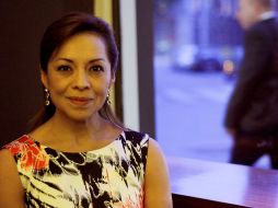 Josefina Vázquez Mota participa en un en un evento socio-político en Madrid. NTX  /