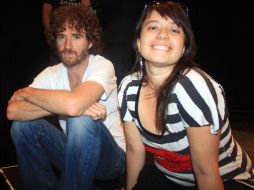 El coreógrafo español Germán Jáuregui y la bailarina Olga Gutiérrez. A. HINOJOSA  /