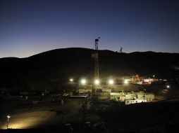 Vista de este miércoles de la mina San José, de donde fueron rescatados 33 trabajadores. AFP  /