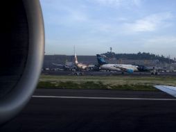 Actualmente Mexicana se mantiene sin poder operar en México. AP  /