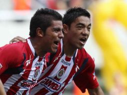 Los jugadores de las Chivas quieren dar por terminada la mala racha en su próximo encuentro ante el Necaxa. MEXSPORT  /