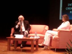 Manuel Martínez del Sobral  estuvo presente ayer en el UNITESO, que concluye hoy. R. ZAPATA  /