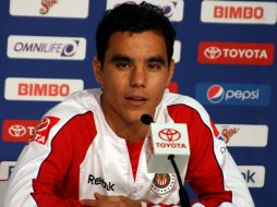 Por tercera vez consecutiva, Omar Bravo se pierde otro partido por una distensión muscular. J. VENTURA  /