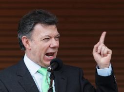 Las FARC buscan presionar al presidente Manuel Santos. EFE  /