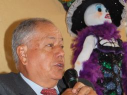 Antonio Álvarez Esparza, líder de la CROC Jalisco, será el coordinador general de la Feria del Cartón y el Juguete Mexicano. ESPECIAL  /