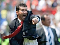 El entrenador del Tolcua José Manuel de Torre durante la semana 11 del torneo mexicano. MEXSPORT  /