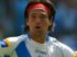 El jugador argentino Gabriel Pereyra anotó dos goles en el choque ante el América. AFP  /