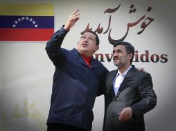 Los presidentes de Venezuela e Irán hacen caso omiso a las sanciones contra el país árabe. NTX  /
