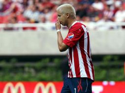 El jugador de las Chivas Adolfo 'Bofo' Bautista quiere hacer un buen partido frente al América. MEXSPORT  /