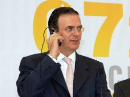 Marcelo Ebrard llamó 'cavernal' al arzobispo de Guadalajara el 14 de octubre. NTX  /