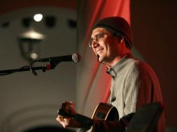 El cantautor compartió con la comunidad de Tapalpa un concierto íntimo. E. PACHECO  /