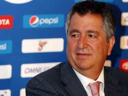 Jorge Vergara llega a Verde Valle para apoyar a su equipo rojiblanco. MEXSPORT  /