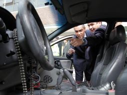 Carro bomba hallado gracias a la información encontrada en los computadores de Mono Jojoy. EFE  /