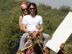 La pareja decidió casarse en India el pasado Año Nuevo. REUTERS  /