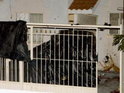 Imagen del domicilio donde ocurrió el ataque. EFE  /