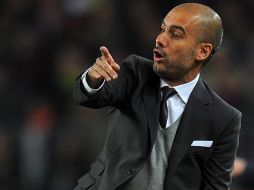 Técnico del Barcelona en el partido ante Real Zaragoza. AP  /