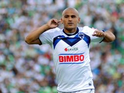 Humberto Suazo llegó al segundo lugar de la tabla de goleo con diez tantos en 13 partidos jugados. MEXSPORT  /