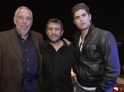 Alfredo Gurrola, Rafael Aviña y Rodrigo Virago presentaron la película en Morelia. S. NÚÑEZ  /