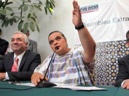 Beatriz Paredes opina que los presupuestos a los municipios son limitados, por lo que verán su correcta aplicación. EL UNIVERSAL  /