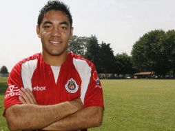 Marco Fabián, volante de Chivas. M. FREYRÍA  /