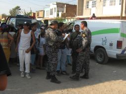 El cuerpo fue llevado a la morgue de la ciudad en espera de ser identificado por algún familiar. O. RUVALCABA  /