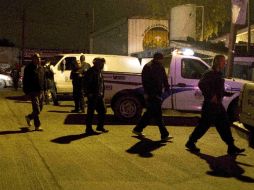 Desde las primeras horas del lunes, autoridades estatales realizan indagatorias en el sitio. AP  /