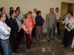 Celso Rodríguez, realizó una visita a las instalaciones que albergarán la Ciudad Judicial. ESPECIAL  /