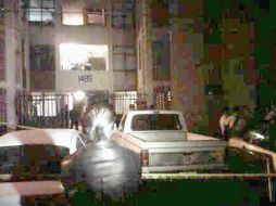 El ataque ocurrió en un departamento del edificio 1489, de la calle Playa de Hornos, en El Colli Urbano. M. PATIÑO  /