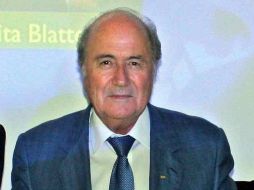 El presidente de la FIFA Joseph Blatter durante una reunión en el cuartel general de la FIFA en Zurich. MEXSPORT  /