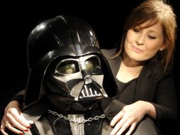 El traje de Darth Vader fue usado para la filmación de 'El imperio contraataca' en 1980. AP  /