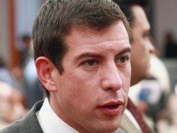 Miguel Castro, alcalde de Tlaquepaque, defendió su postura contra la Línea 2 del Macrobús. A. CAMACHO  /