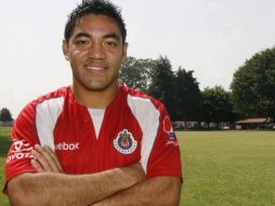 Marco Fabían jugador de las Chivas confía en clasificar ya que asegura que están trabajando duro para conseguirlo. M. FREYRIA  /