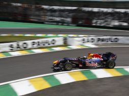 El alemán Sebastian Vettel quiere quedarse con la 'pole position' del Gran Premio de Brasil de este domingo. AP  /