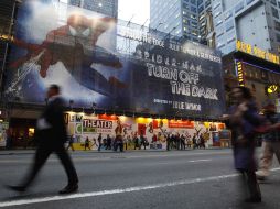 A pesar de que ya figura en las marquesinas de Broadway, la puesta en escena de Spider Man se estrenará hasta 2011. EFE  /