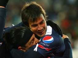 Darío Cvitanich anotó los dos goles que le dieron el triunfo a los tuzos. MEXSPORT  /