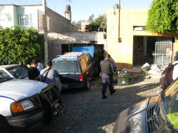 Al interior de un taller en Tlaquepaque fueron levantados 40 cascajos de bala de diferentes calibres. M. PATIÑO  /