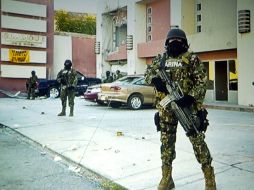 La Secretaría de Marina difundió un video en el que muestra cómo fue el operativo contra Ezequiel Cárdenas Guillén. NTX  /