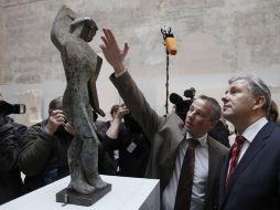 Las figuras muestran en su mayoría imágenes de mujeres. AFP  /