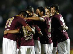 Los ánimos se levantaron un poco en el seno del equipo después de la victoria. MEXSPORT  /