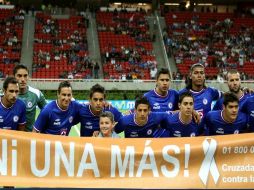 El Cruz Azul es el actúal líder del torneo mexicano de futbol. MEXSPORT  /