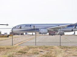 El flamante Boeing 787 realizaba un vuelo de prueba cuando ocurrió una falla. A bordo iban entre 30 y 40 personas. AP  /