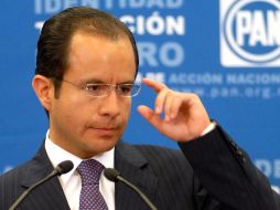 César Nava, dirigente nacional del PAN. NTX  /