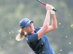 Stacy Lewis tuvo una buena segunda ronda al convertir cuatro birdies y cometer un solo bogey. EL INFORMADOR E. PACHECO  /