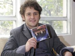 Christopher confiesa que se siente realmente contento de haber realizado su gran sueño de grabar un disco como solista. NTX  /