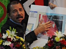 El presidente Daniel Ortega dijo que considera retirarse por falta de credibilidad en el organismo. AFP  /