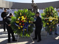 La violencia en Juárez ha alcanzado también a periodistas. En la imagen, ceremonia de aniversario luctuoso de Armando Rodríguez.REUTERS  /