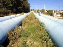 El alcalde Enrique Alfaro solicitó que el municipio se beneficiara con la extracción adicional de agua del lago de Chapala. ARCHIVO  /