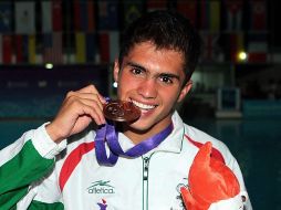 Iván García cosechó muchos resultados positivos en este 2010, incluida su medalla de bronce en Singapur. MEXSPORT  /